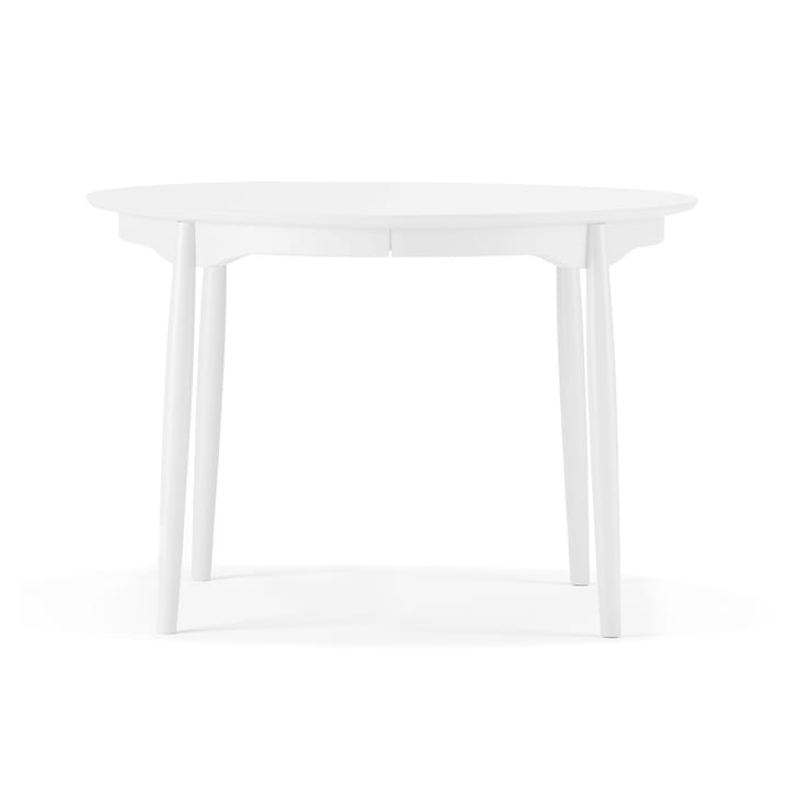 Carl spisebord delbart Ø 115 cm - Bjørk hvit 21 - Stolab