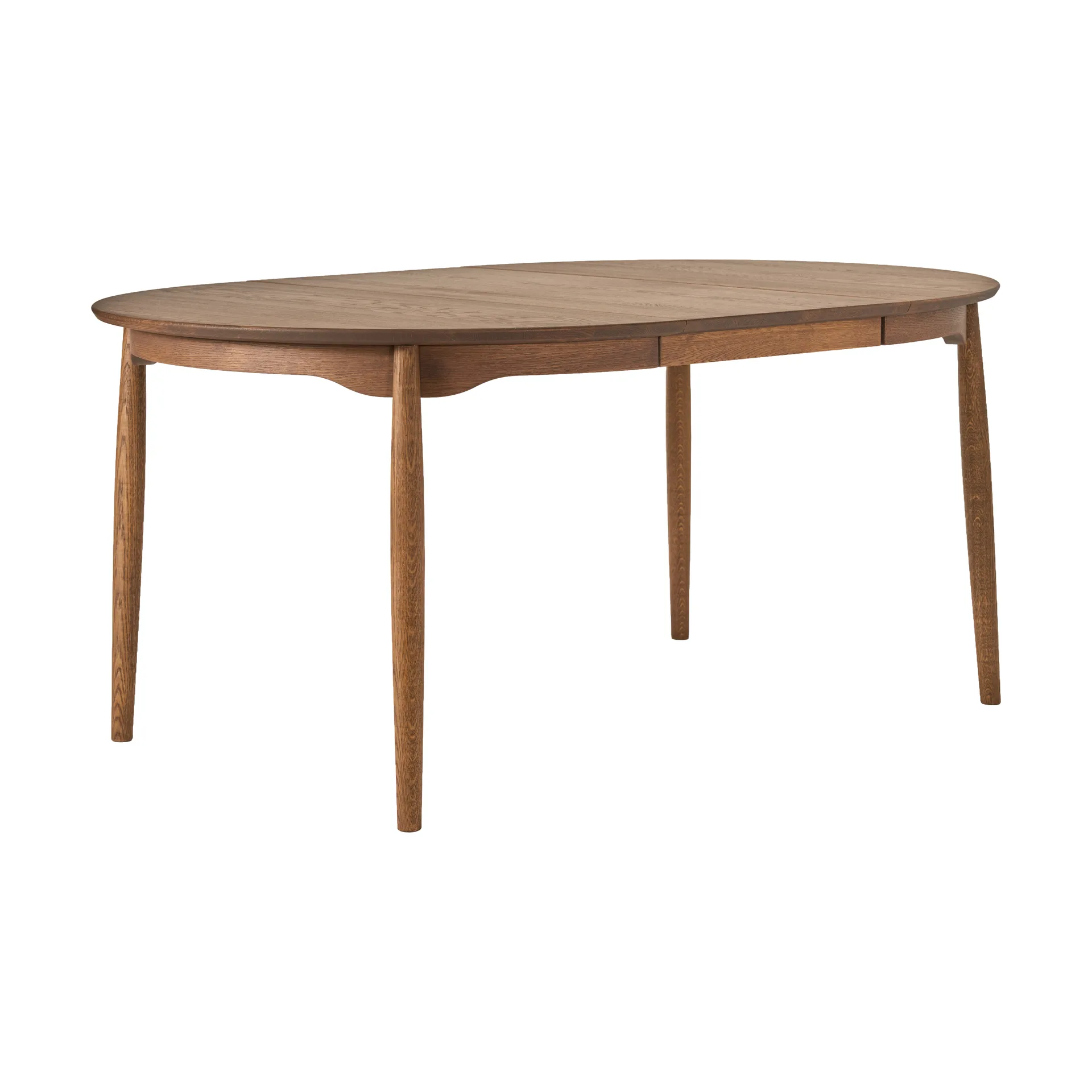 Carl spisebord delbart Ø 115 cm, Chocolat brown olje Special Edition (eik), Ø115 cm Stolab