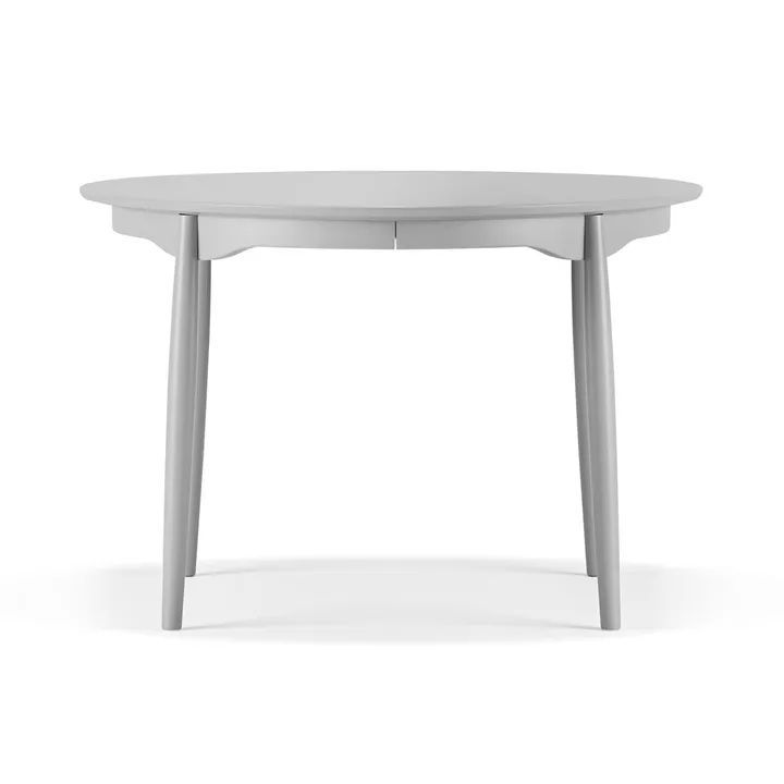 Carl spisebord delbart - Bjørk lysegrå 51, Ø115 cm - Stolab
