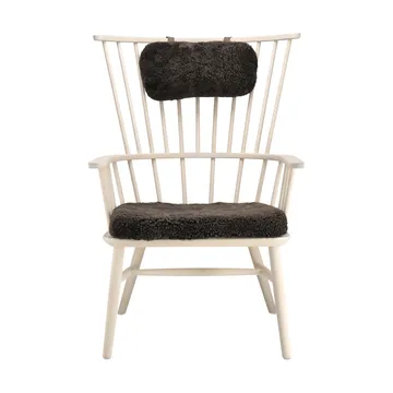 Henriette lenestol pute&nakkepute Hvitolje-Espresso - Stolab