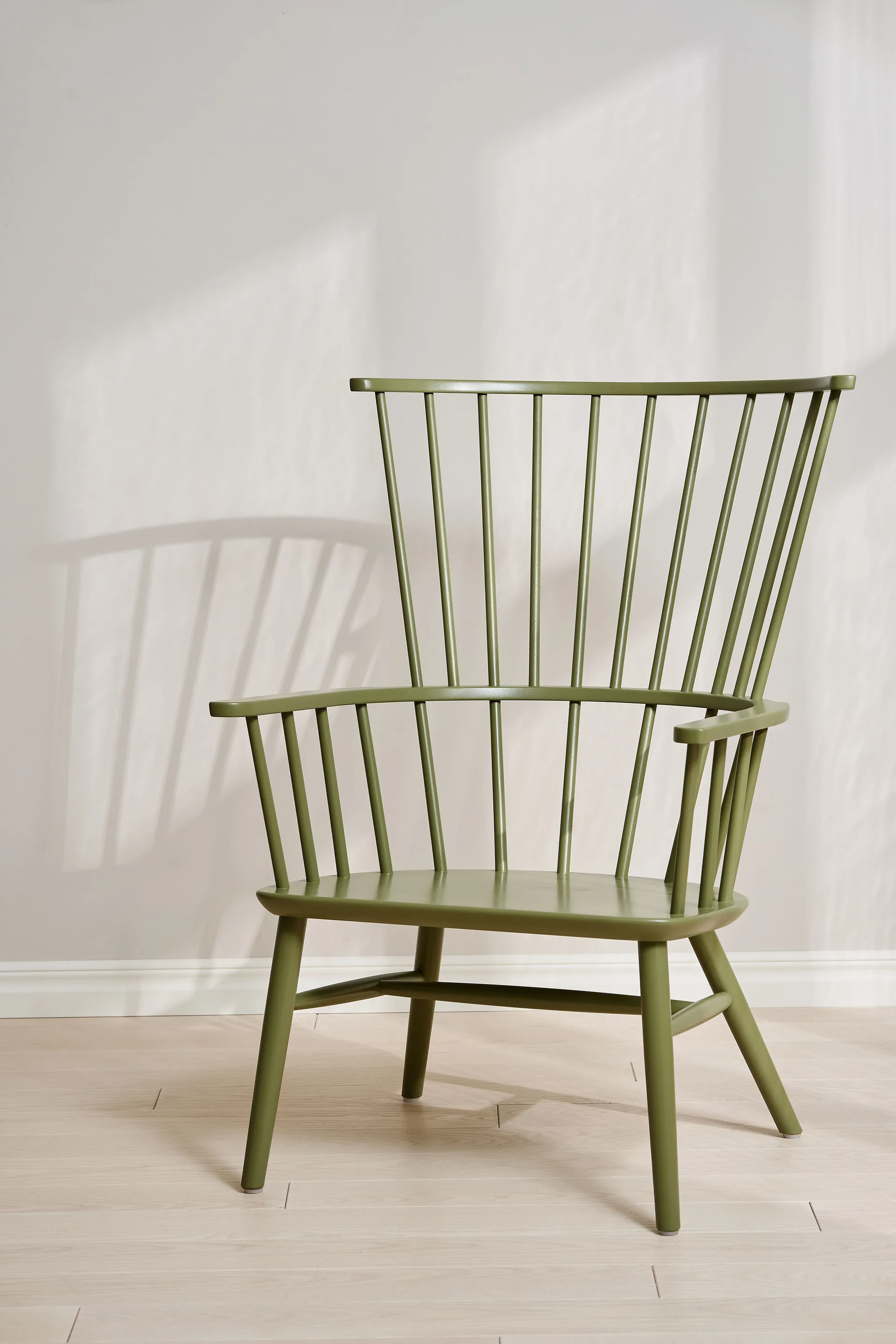 Henriette lenestol pute&nakkepute Olivengrønn-Moonlight. Stolab