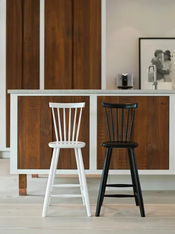 Lilla Åland barnestol bjørk 52 cm - Svart - Stolab