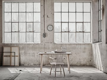 Lilla Åland karmstol eik - Hvitolje - Stolab