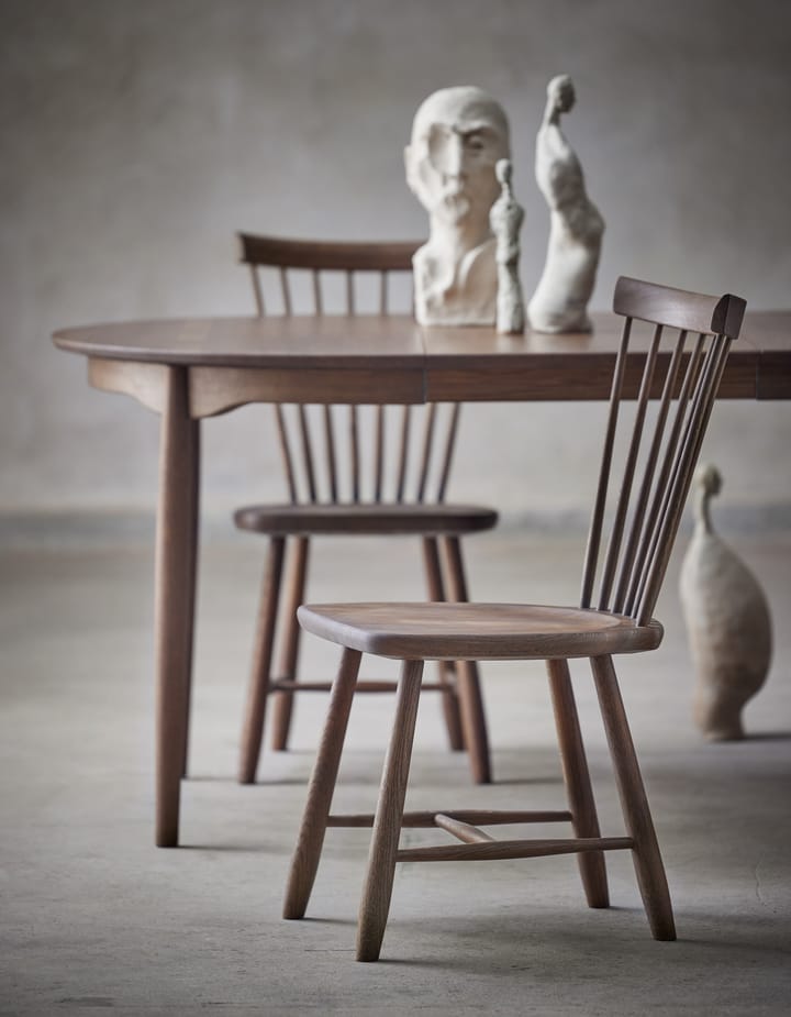 Lilla Åland stol eik, Smoked oak Stolab