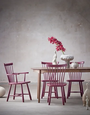 Lilla Åland stol - Lingon 19 (bjørk) - Stolab