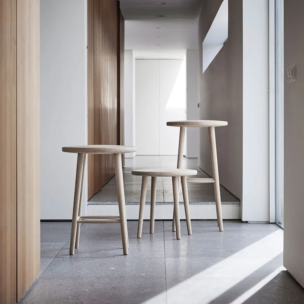 Miss Button krakk, Eik naturlig olje, lav Stolab