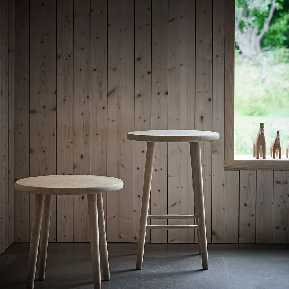 Miss Button krakk, Eik naturlig olje, lav Stolab