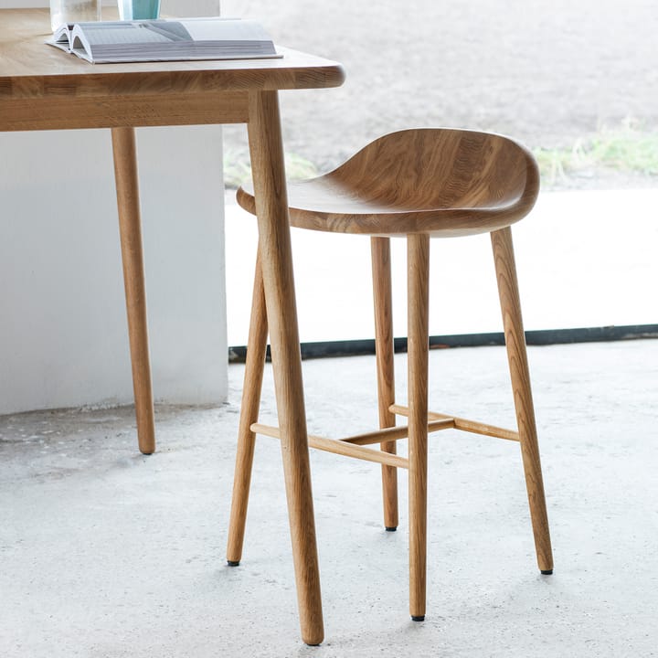 Miss Holly barstol H63 cm, Eik naturlig olje Stolab