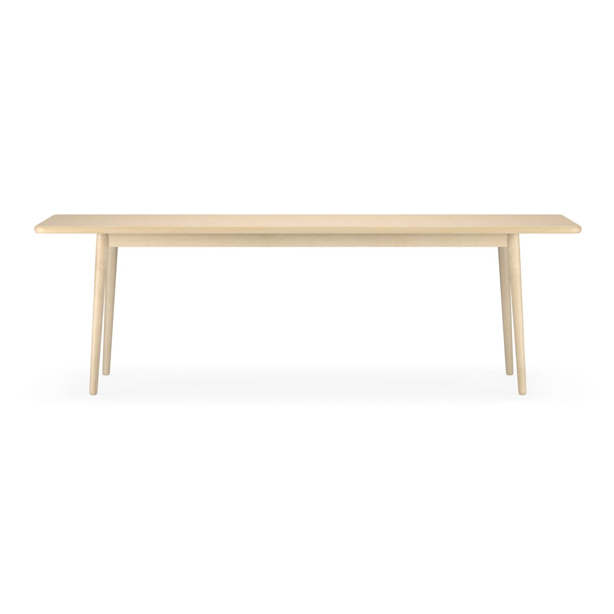 Bilde av Stolab Miss Holly bord 235 x 82 + 2 ilegg 2 x 50 cm Bjørk naturlig olje