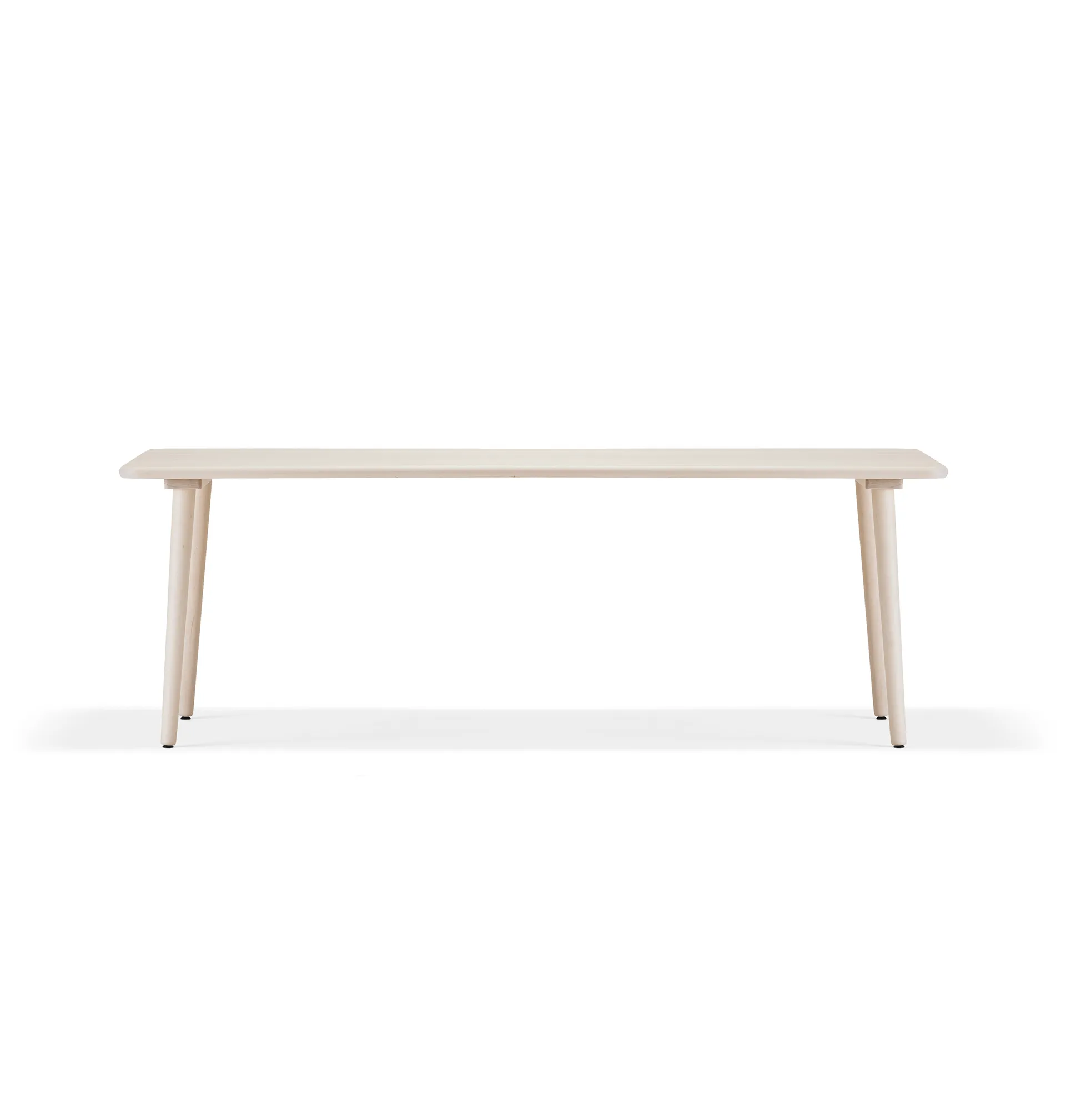 Miss Tailor spisebord, Bjørk lys mattlakkert, 235 x 100 cm Stolab
