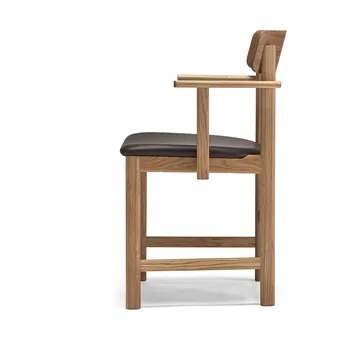 Pal armstol - Eik naturlig olje-Elmosoft 93129 - Stolab