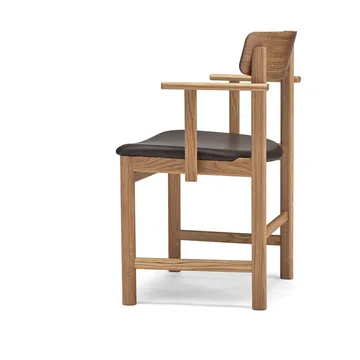 Pal armstol - Eik naturlig olje-Elmosoft 93129 - Stolab