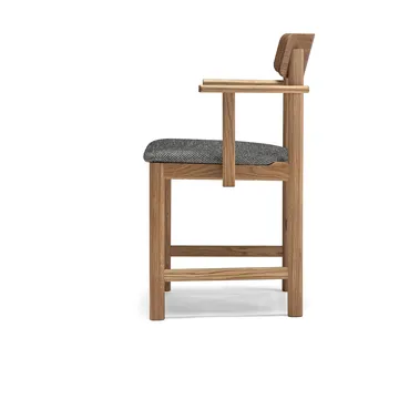 Pal armstol - Eik naturlig olje-Tornado V3576 - Stolab