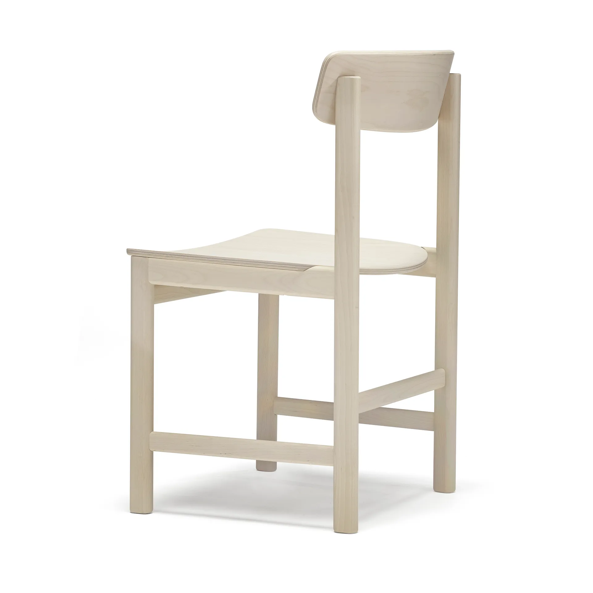 Pal stol, Bjørk lys mattlakk Stolab