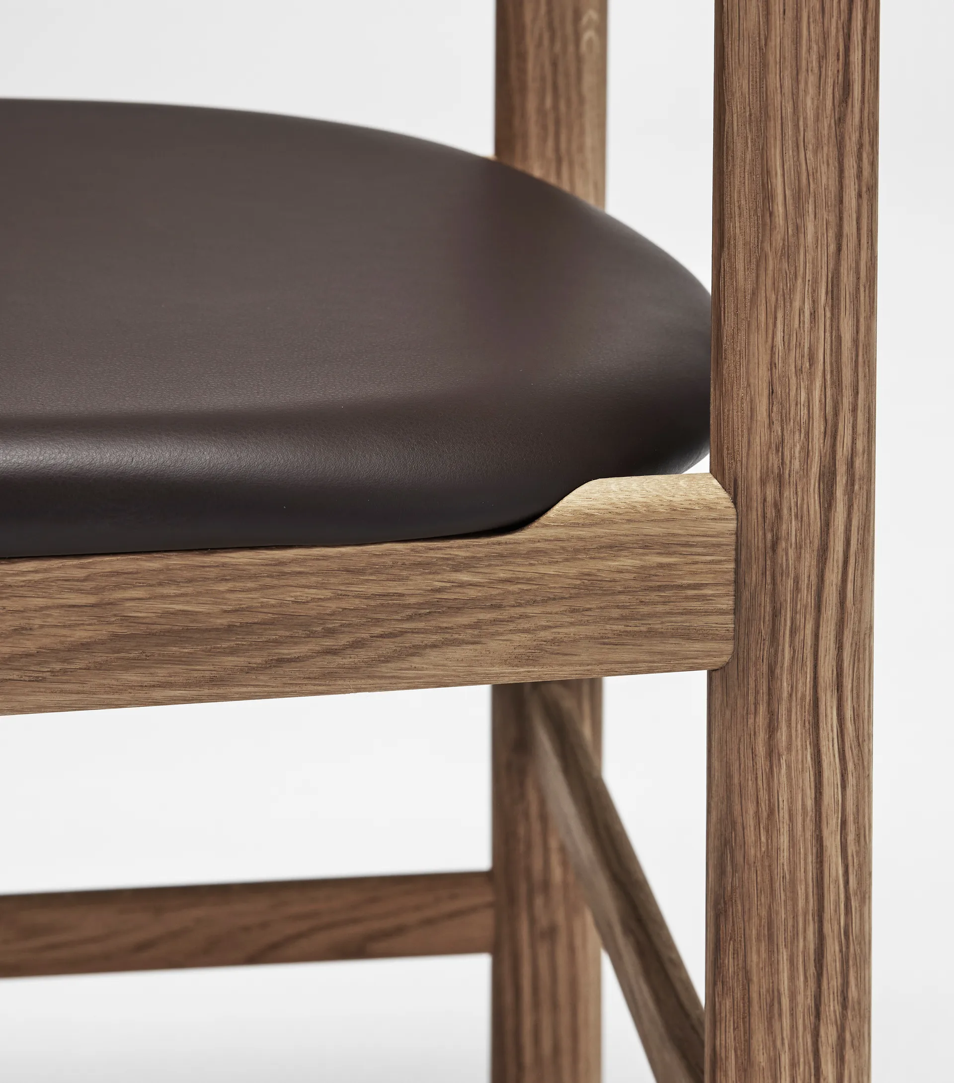 Pal stol, Eik naturlig olje-Elmosoft 93129 Stolab