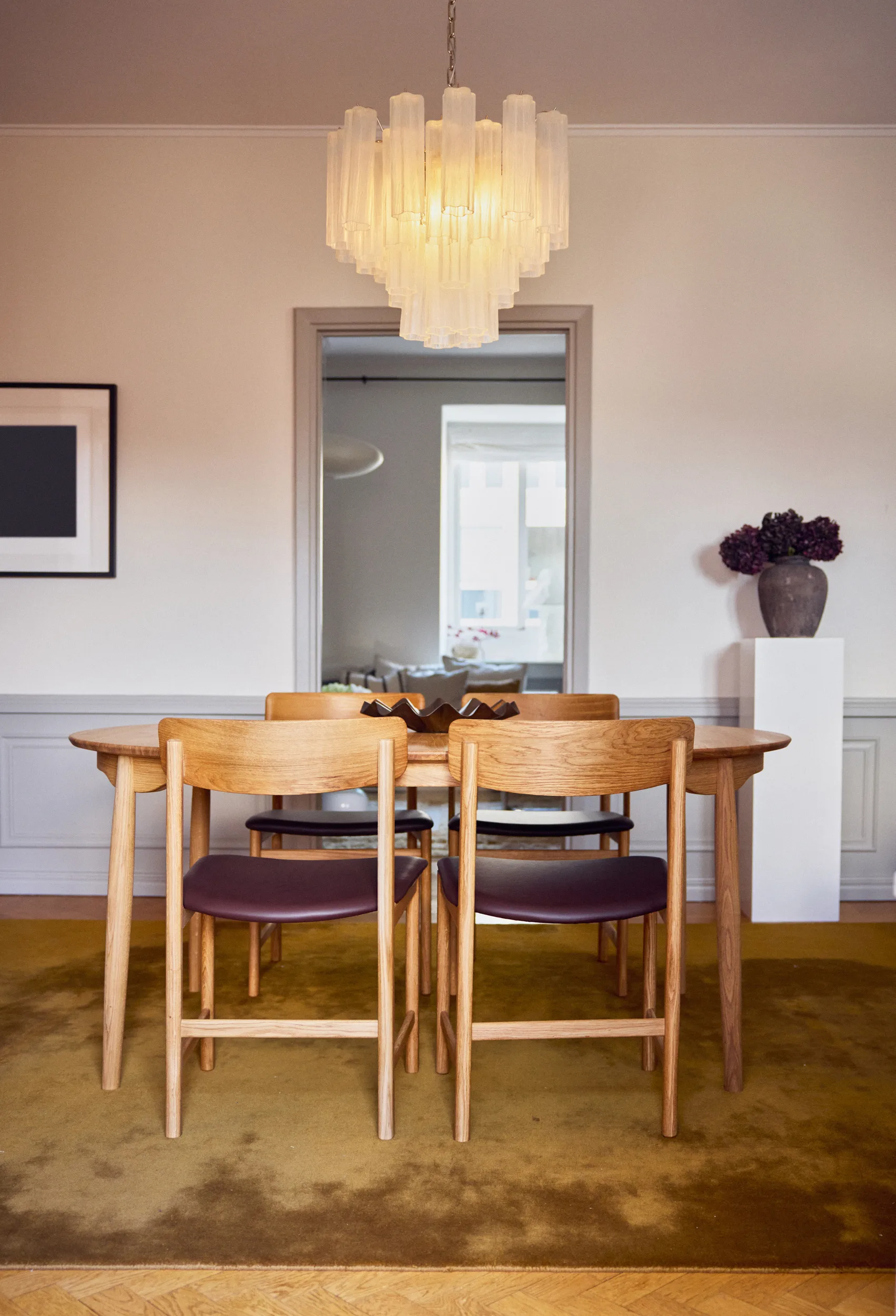 Pal stol, Eik naturlig olje-Elmosoft 93129 Stolab