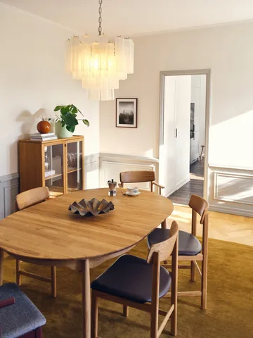 Pal stol - Eik naturlig olje-Elmosoft 93129 - Stolab