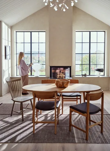 Pal stol - Eik naturlig olje-Elmosoft 93129 - Stolab