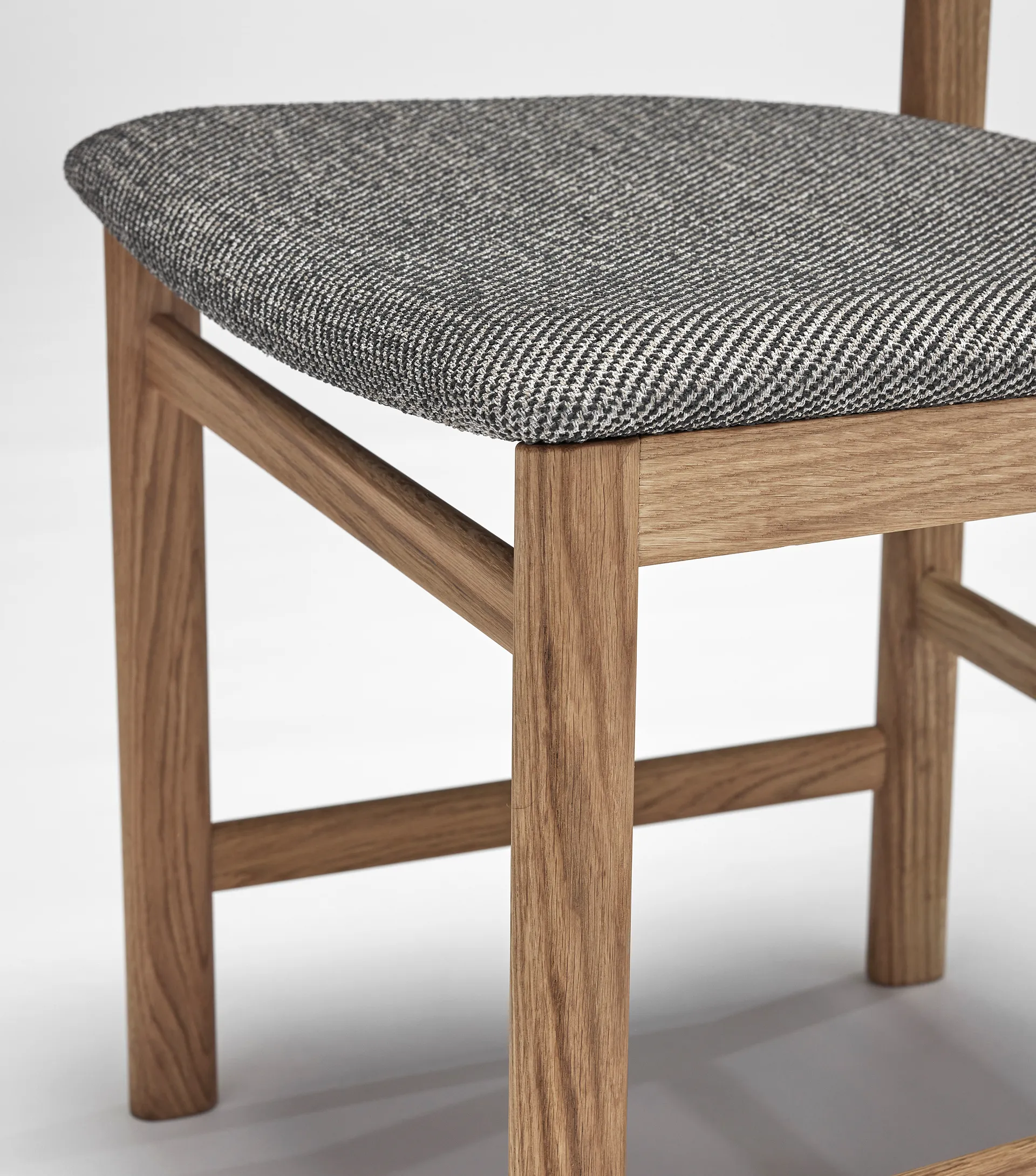 Pal stol, Eik naturlig olje-Tornado V3576/02 Stolab