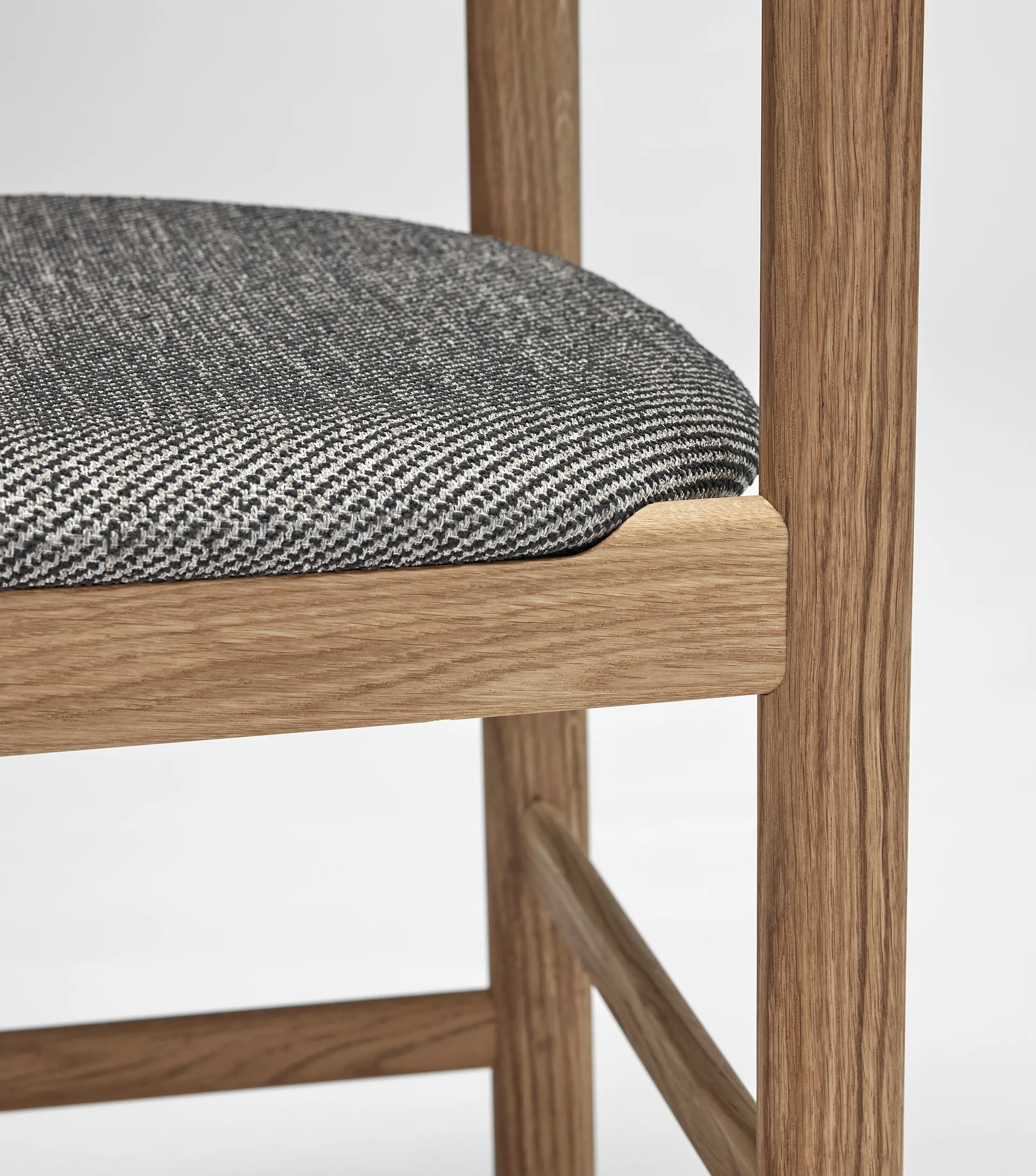 Pal stol, Eik naturlig olje-Tornado V3576/02 Stolab