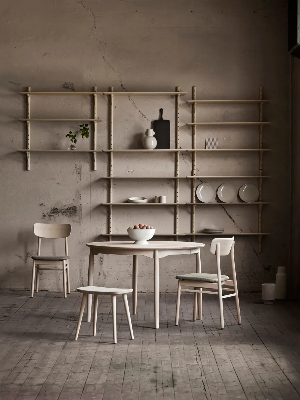 Palle pall eik, Lys mattlakk Stolab