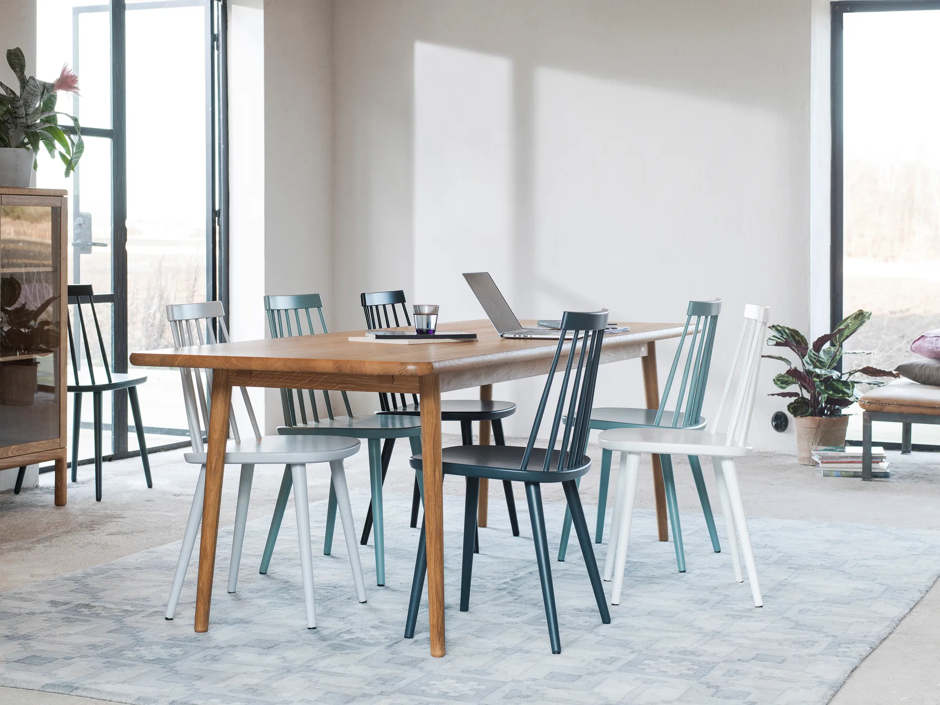 Pinnockio stol, Mørk grå Stolab