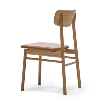 Prima Vista stol oljet eik - Skinn Elmosoft 43807 cognac - Stolab
