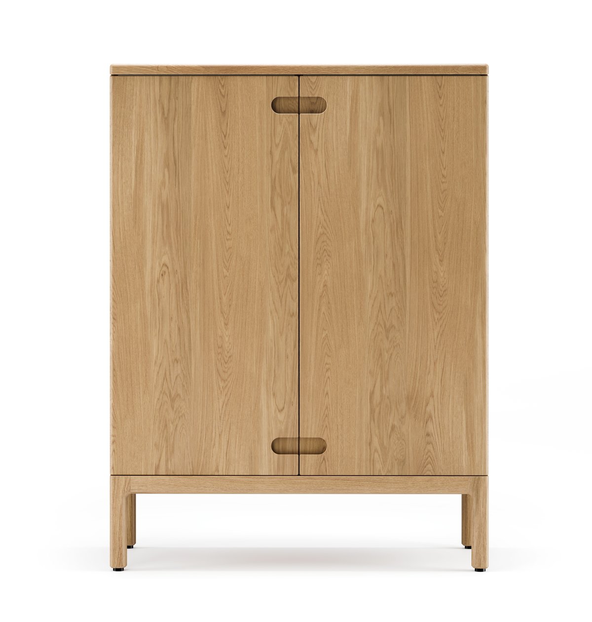 Stolab Prio skap hy Eik naturlig olje, tredr | Skandinavisk Design | Skap & Vitrineskap | Beige