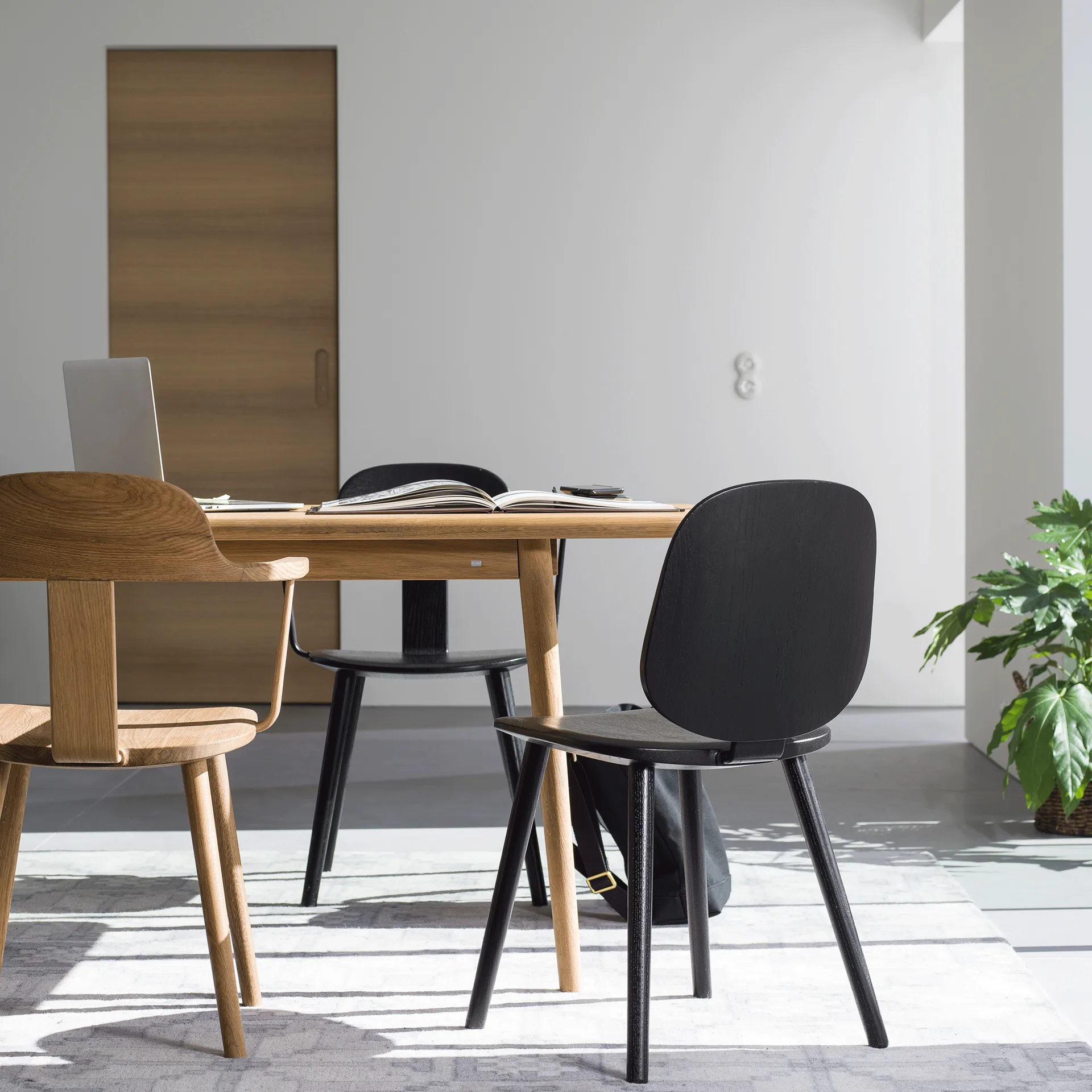 Sture karmstol, Eik naturlig olje Stolab