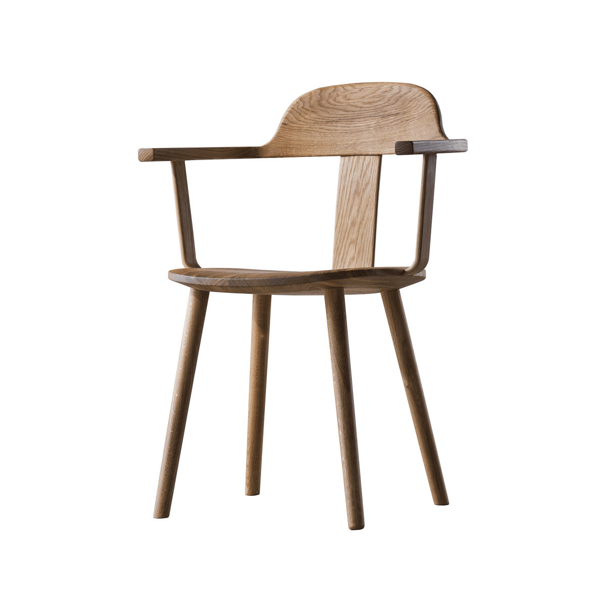 Stolab Sture karmstol Eik naturlig olje | Skandinavisk Design | Stoler | Beige
