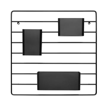 Grid organizer 3 deler - Svart - String