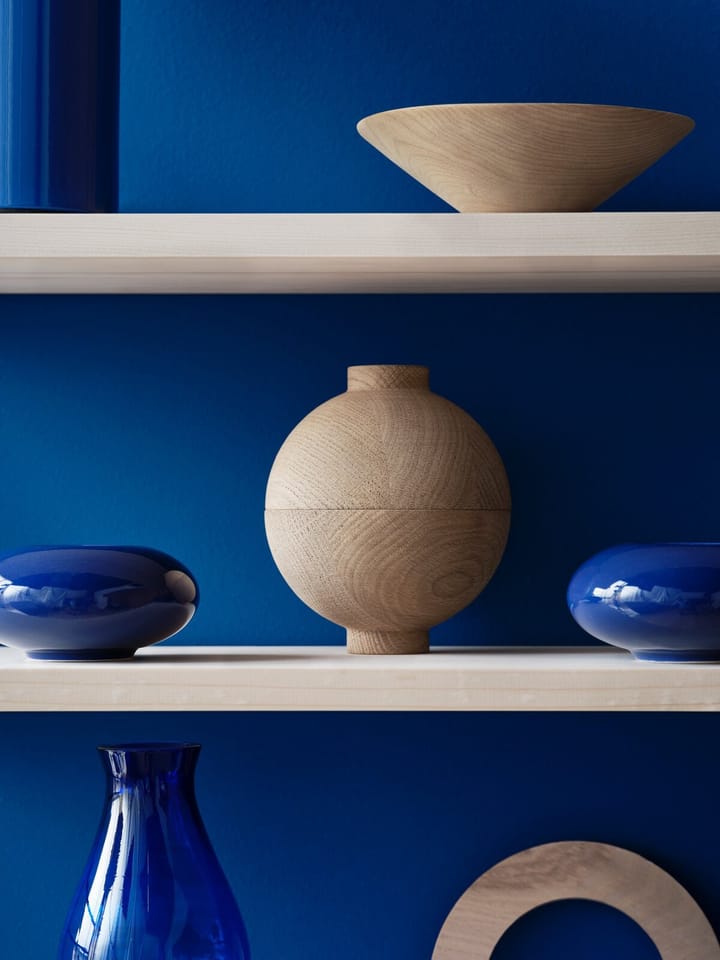 String 1949-2024 hylle Limited Edition 60x60x20 cm, Blue/white oiled pine String