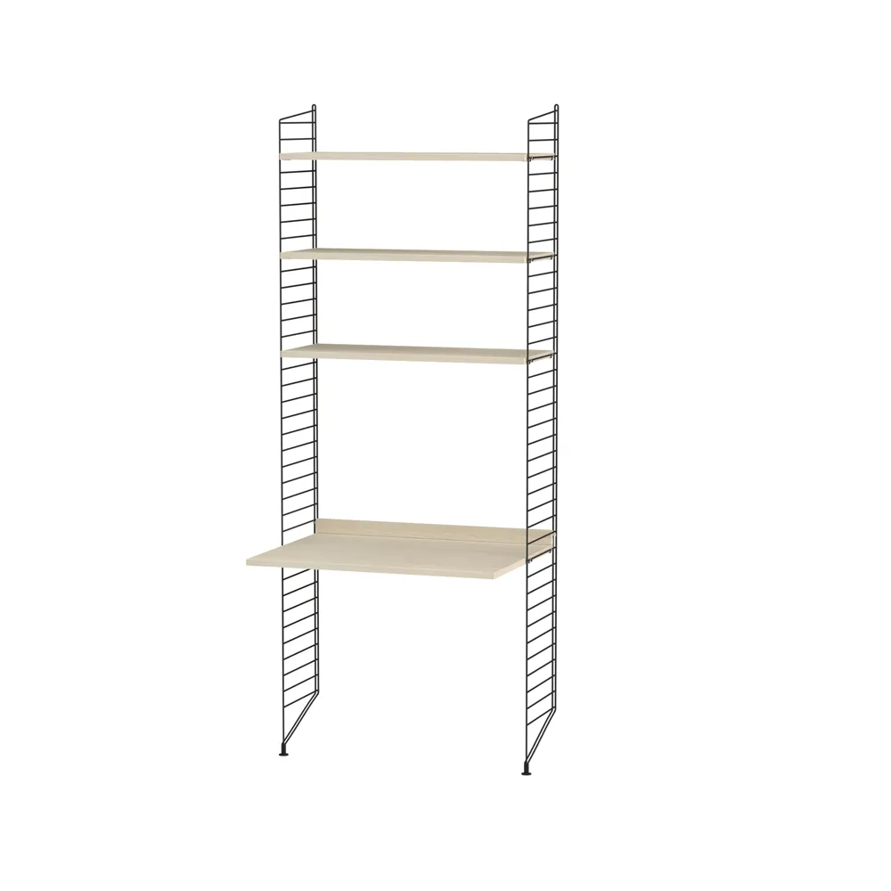 String barnerom ask & svart - Kombinasjon C String