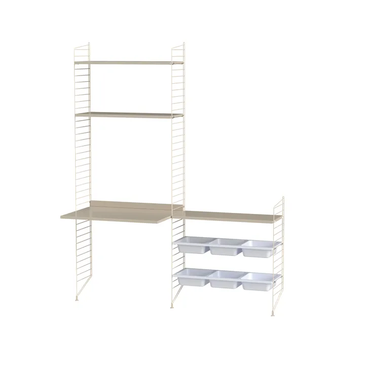 String barnerom beige - Kombinasjon E - String
