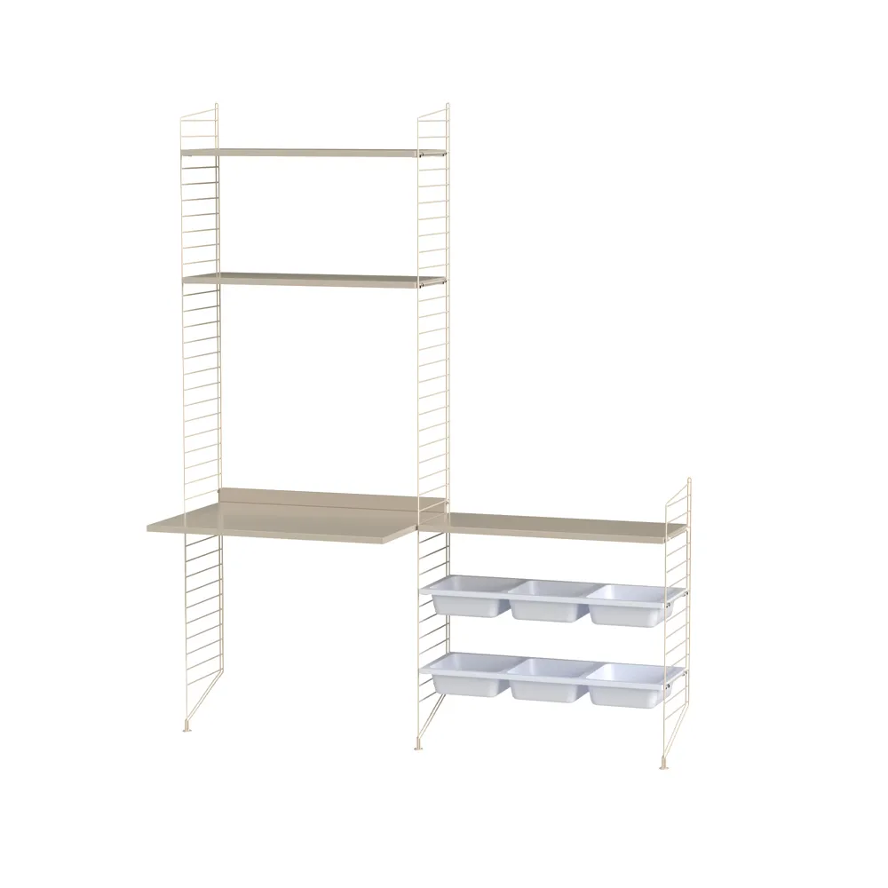 String barnerom beige - Kombinasjon E String