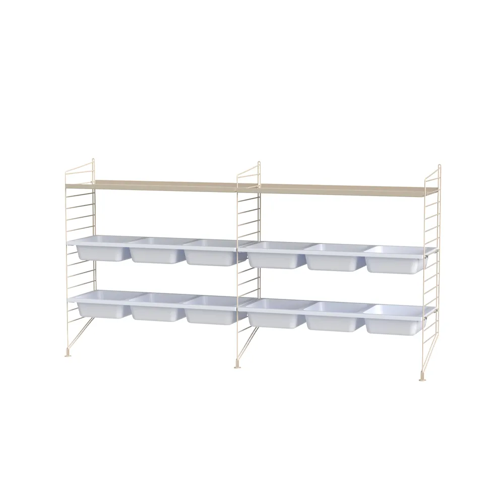 String barnerom beige - Kombinasjon F,  String