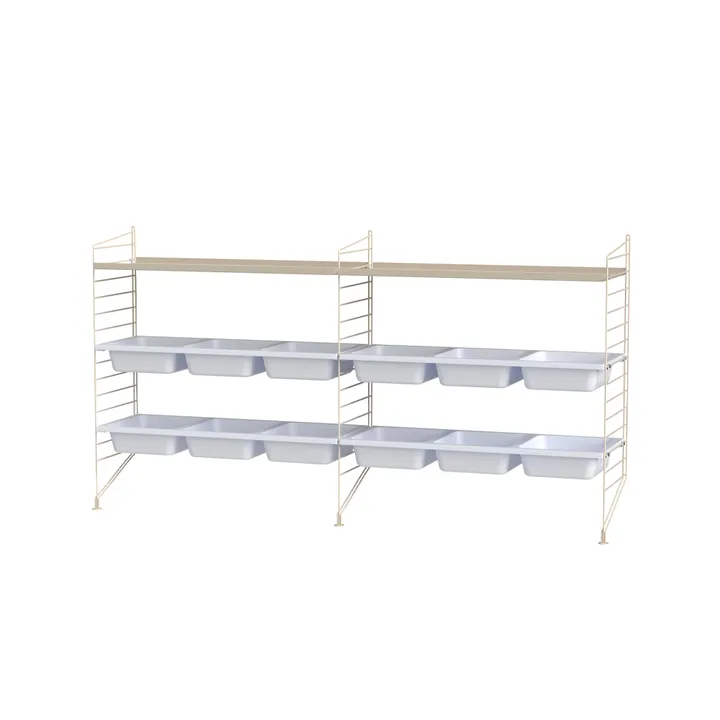 String barnerom beige - Kombinasjon F - String