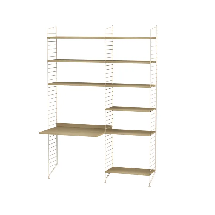 String barnerom eik & beige - Kombinasjon D - String