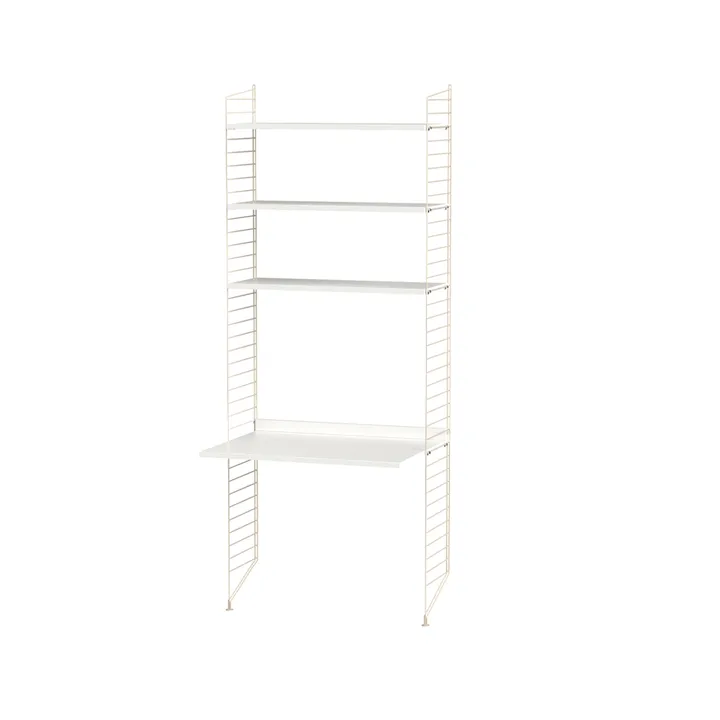 String barnerom hvit & beige - Kombinasjon C - String