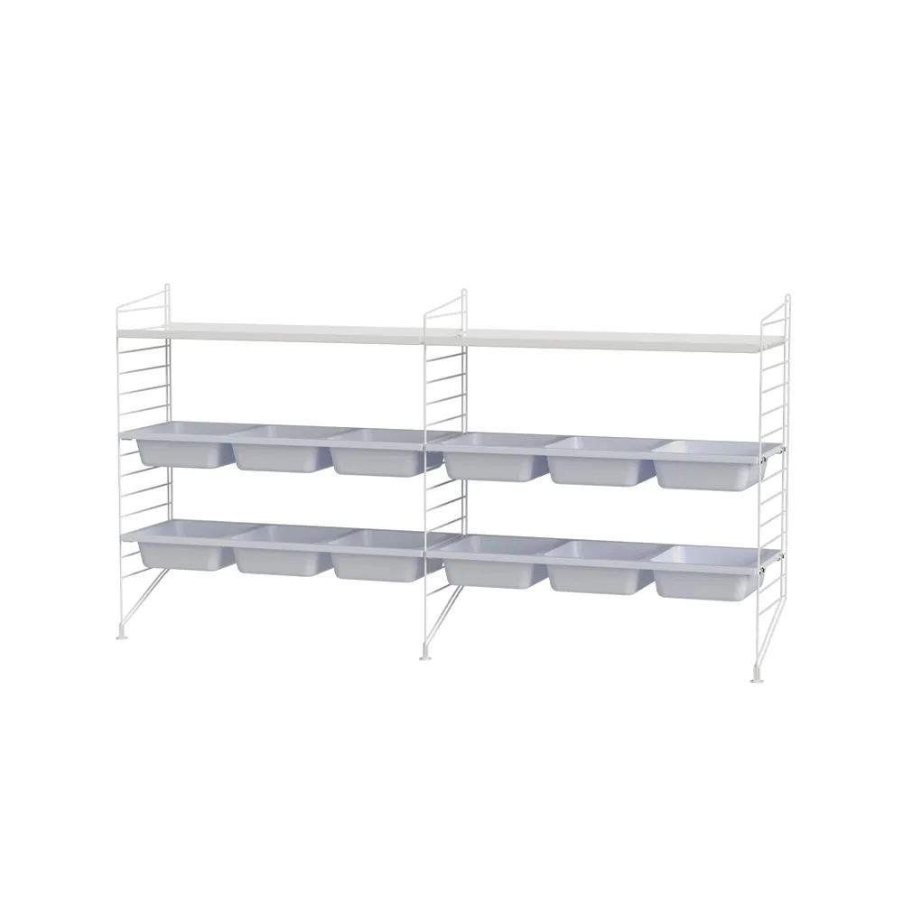 String barnerom hvit - Kombinasjon F,  String