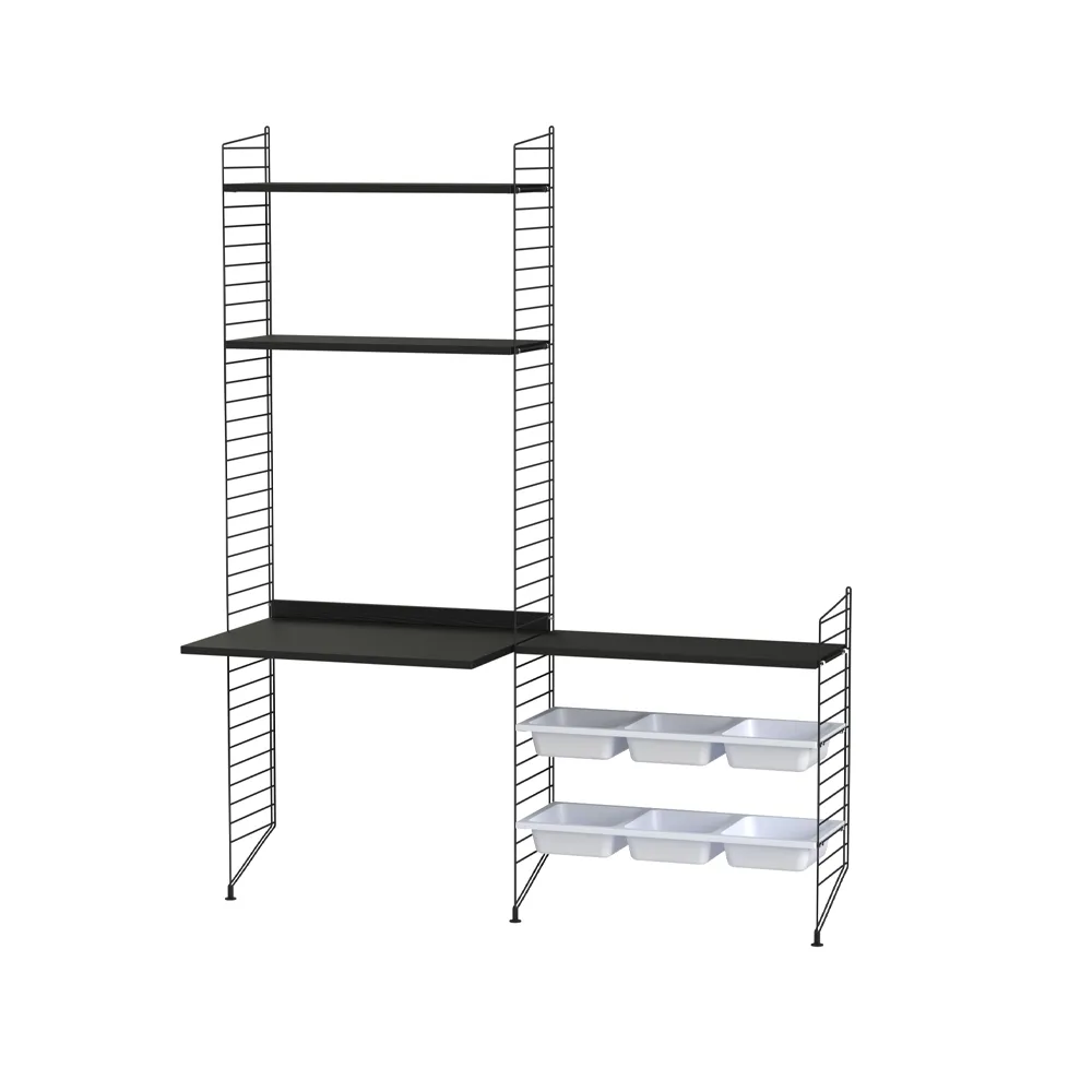 String barnerom svart - Kombinasjon E String