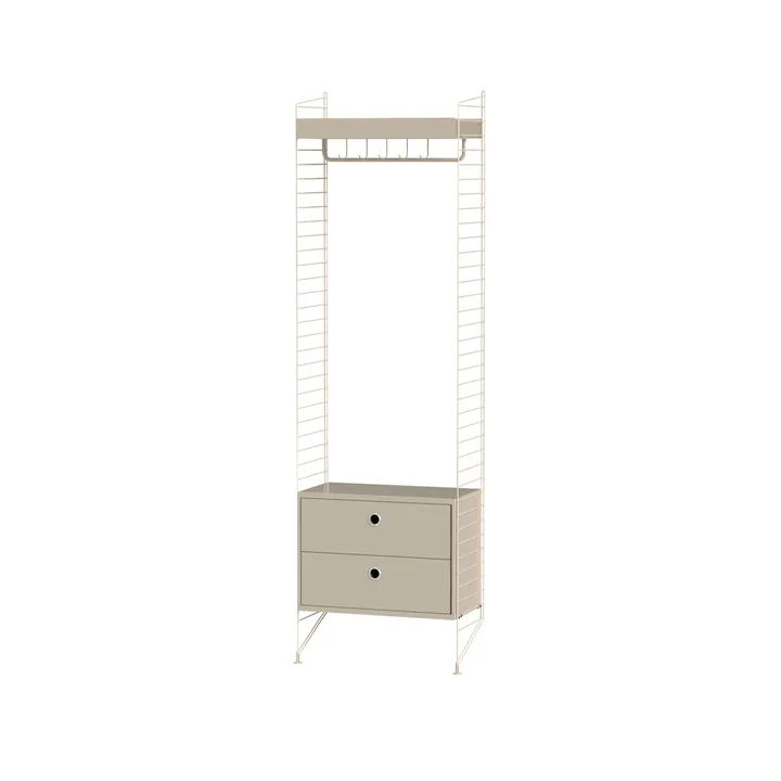 String gang beige - Kombinasjon M - String