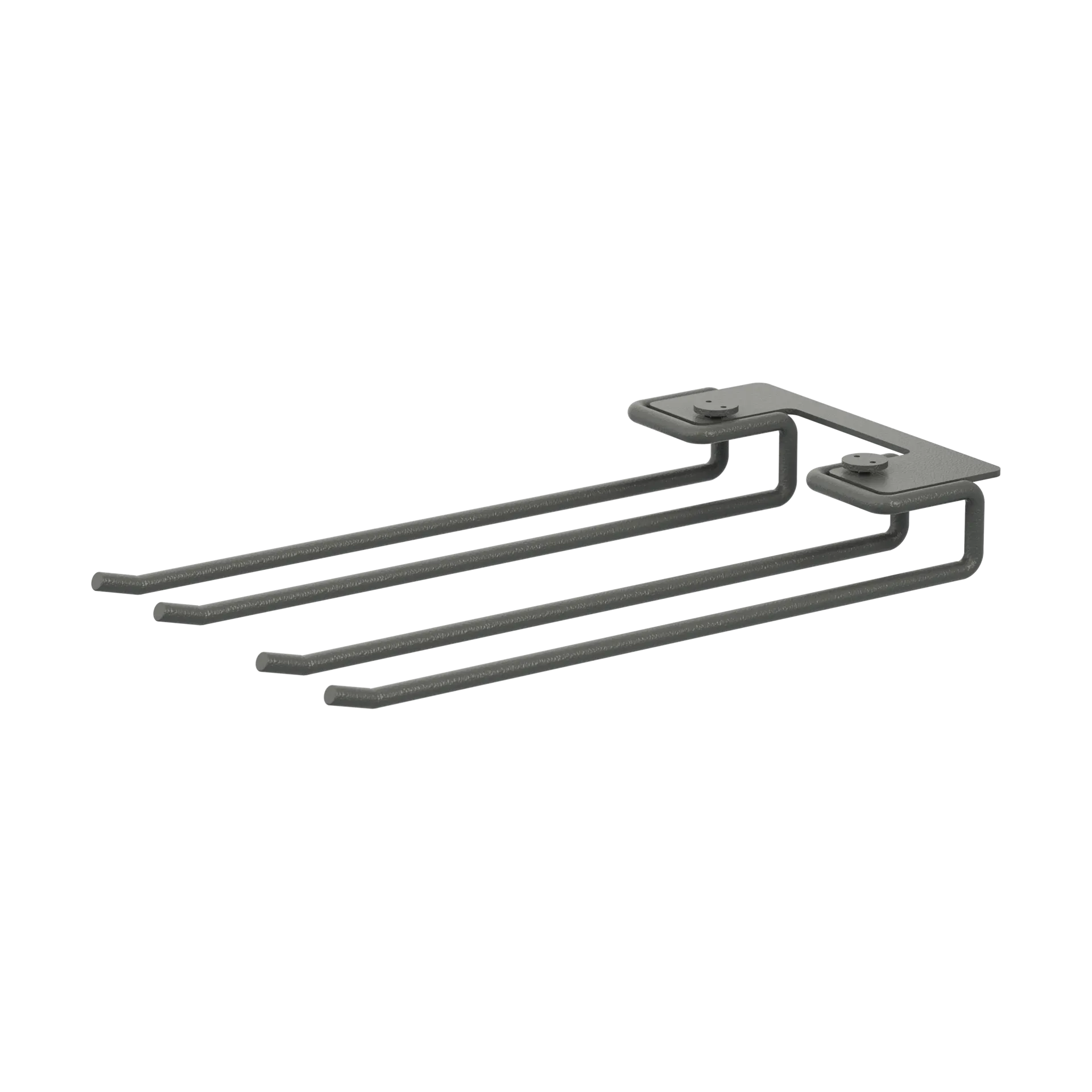 String glassholder 2-pakning, Mørkegrå, 20 cm String