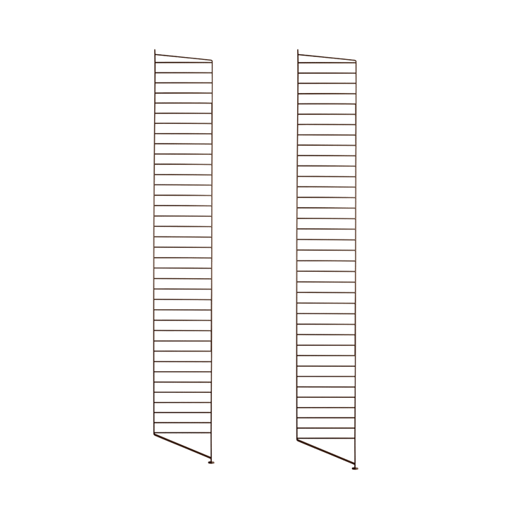 String gulvgavl - brun, 85x30 cm, 2-pk - String