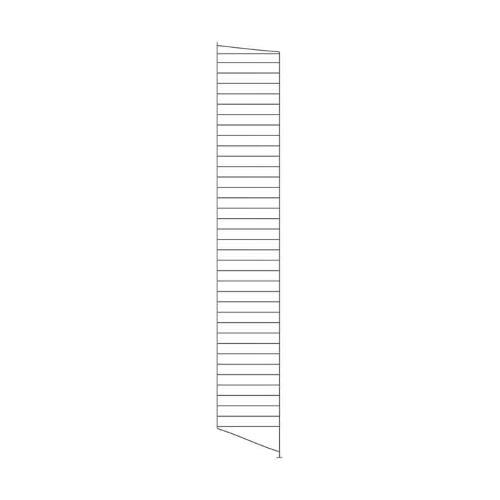 String gulvgavl - Mørkegrå, 200x30 cm, 1-pakn. - String