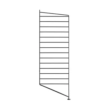 String gulvgavl - svart, 85x30cm, 1-pk - String