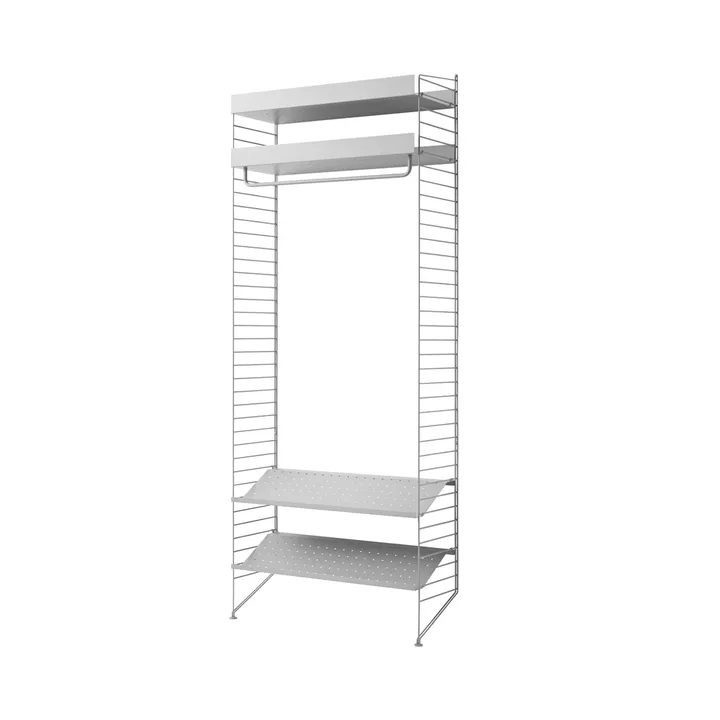 Kjøp String hylle grå - kombinasjon E fra String - NordicNest.no