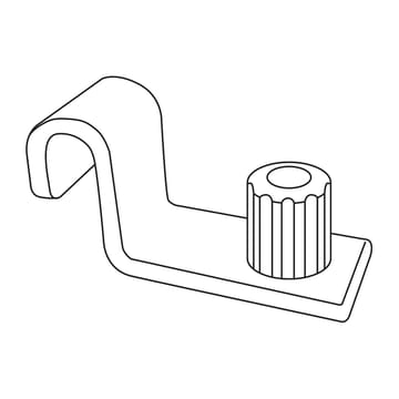 String hylleholder 4-pakning - Metall - String