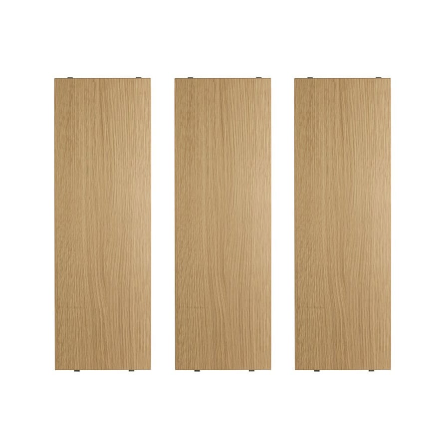 String hylleplate eik, 58x20 cm, 3-pk | Skandinavisk Design | Hyller & Hyllesystem | Beige