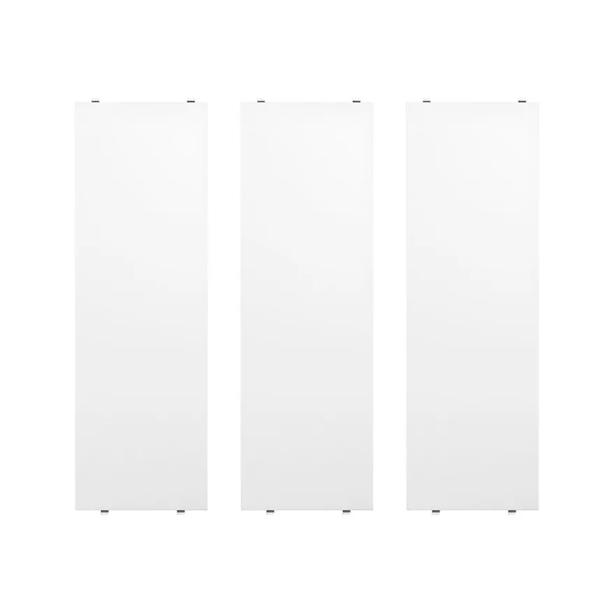 String hylleplate, hvit, 58x20 cm, 3-pk String